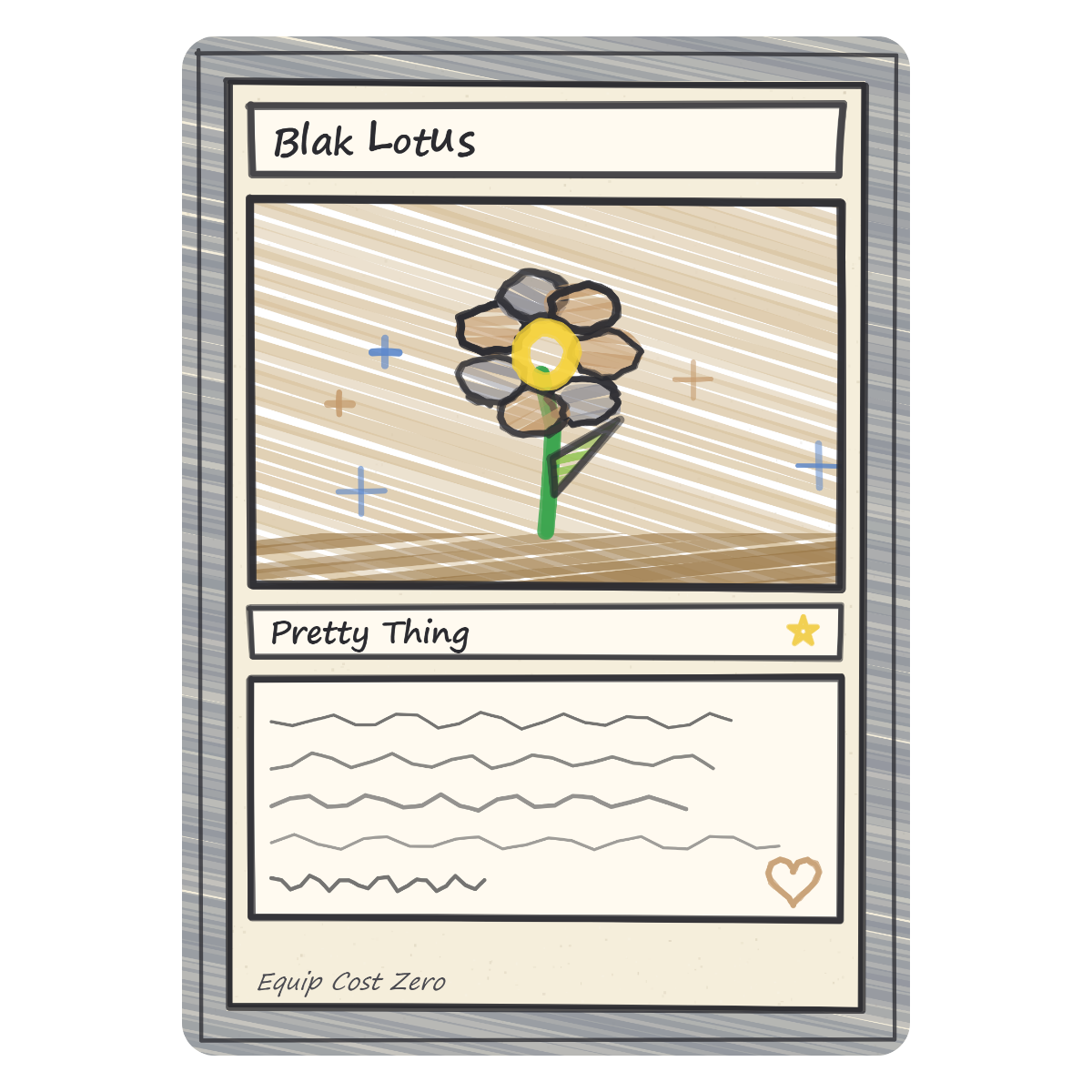 Blak Lotus design