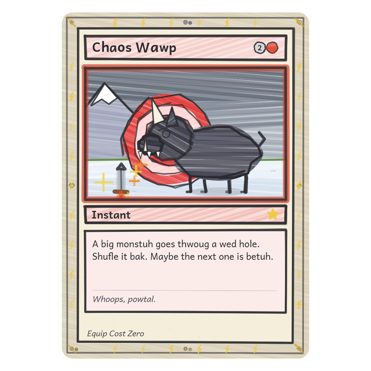 Chaos Wawp design