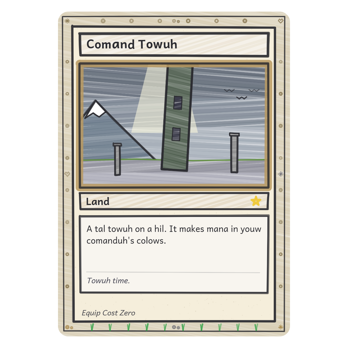 Comand Towuh design
