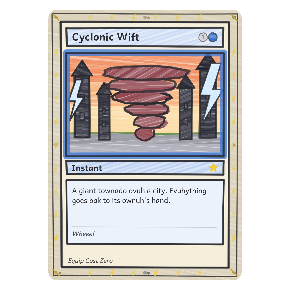 Cyclonic Wift design