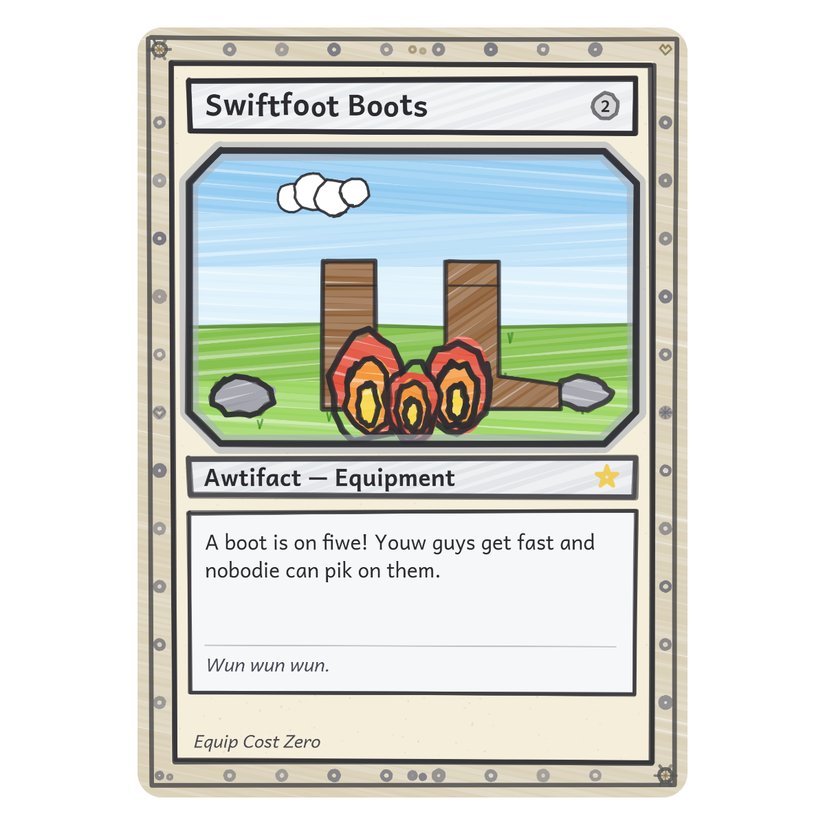 Swiftfoot Boots design