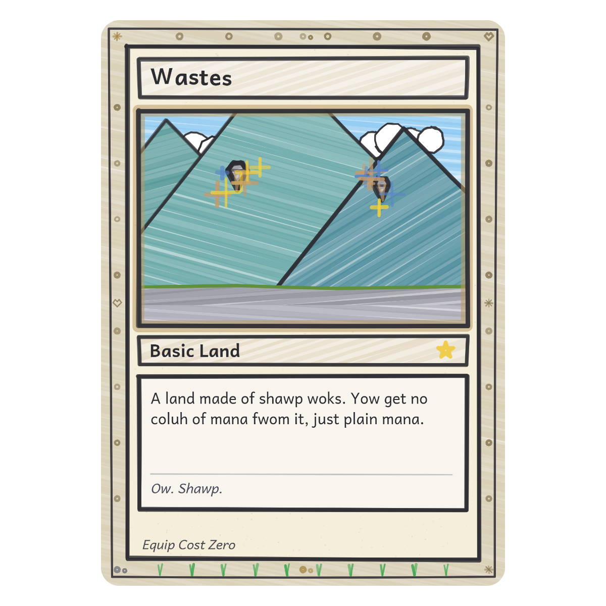 Wastes design