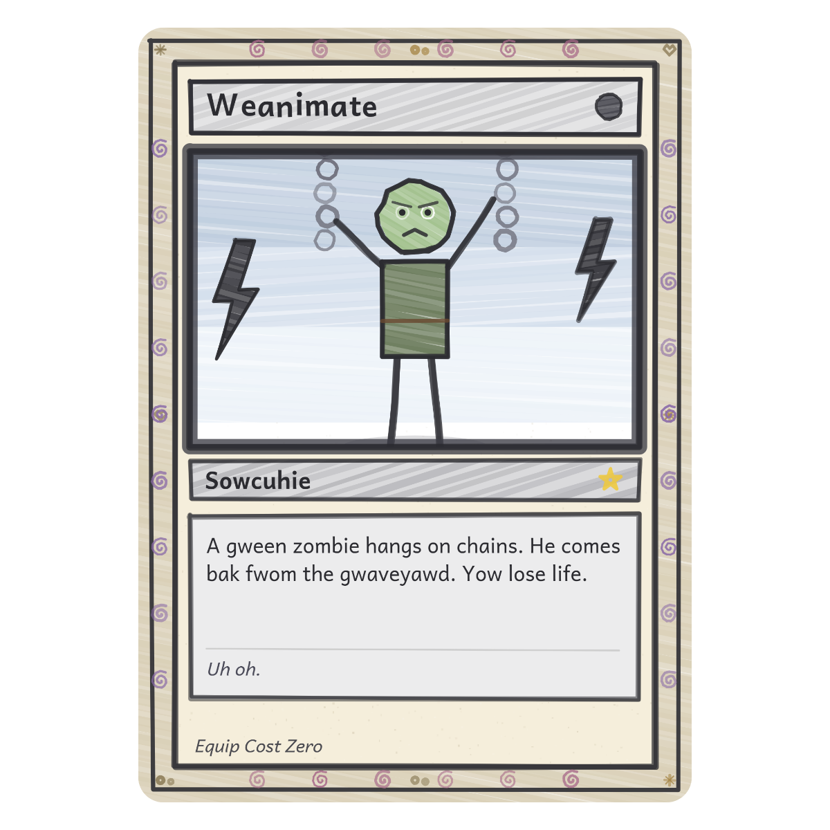 Weanimate design
